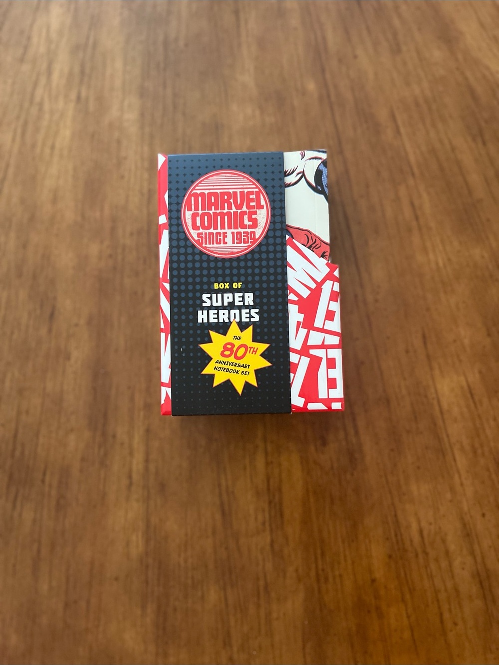Marvel Red & Black Super Heroes Notebook Set